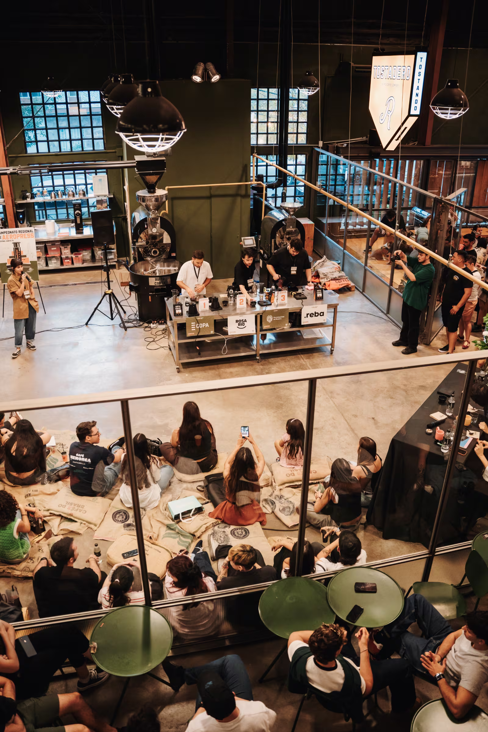 Imagen competencia regional aeropress en Ruffo Coffee